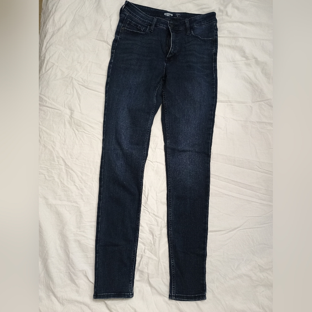 Women’s Dark Blue Stretch Skinny Jeans
